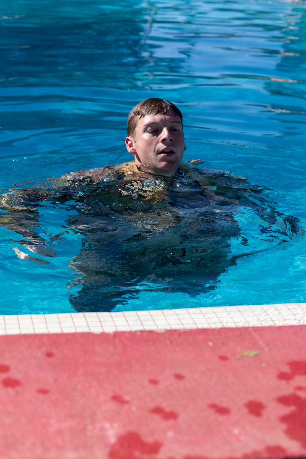 130th Engineer Brigade Best Squad Competition: Combat Water Survival Test