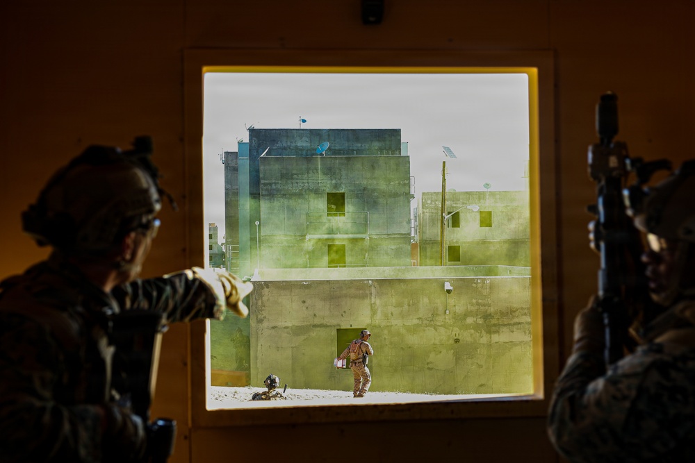 Marines integrate small unmanned aerial systems during urban training