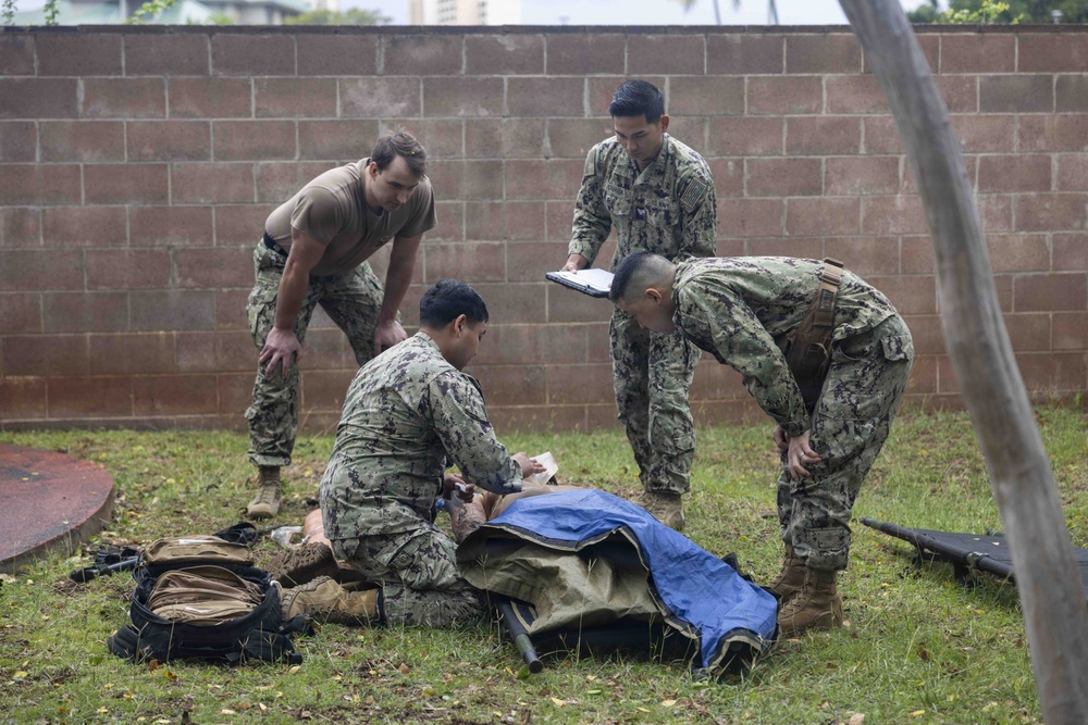 Navy medical personnel enhance lifesaving skills and combat readiness