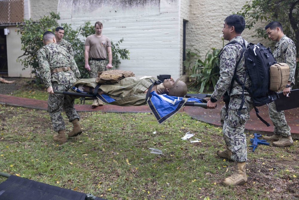 Navy medical personnel enhance lifesaving skills and combat readiness