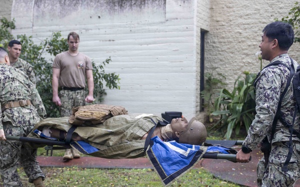 Navy medical personnel enhance lifesaving skills and combat readiness