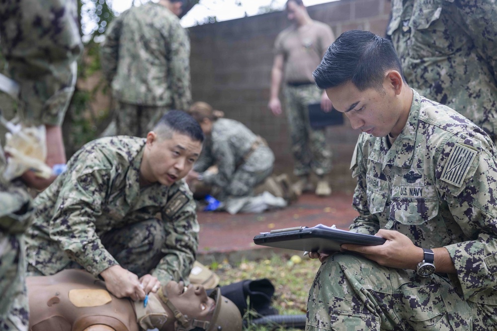 Navy medical personnel enhance lifesaving skills and combat readiness