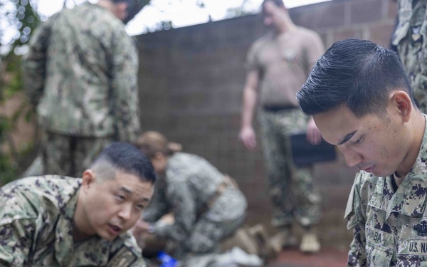 Navy medical personnel enhance lifesaving skills and combat readiness
