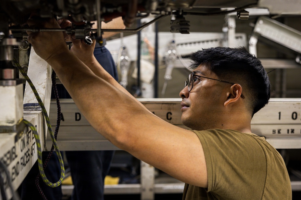 USS Gerald R. Ford (CVN 78) Routine Maintenance