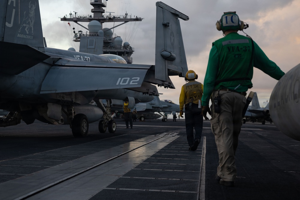 USS Gerald R. Ford (CVN 78) Flight Deck Operations