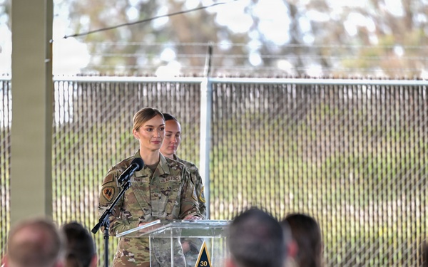 Vandenberg Military Working Dog Kiru Retires