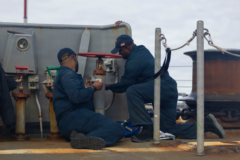 USS Bulkeley (DDG 84) departs Naval Station Rota, Spain to begin Patrol 5, Jan. 26, 2026