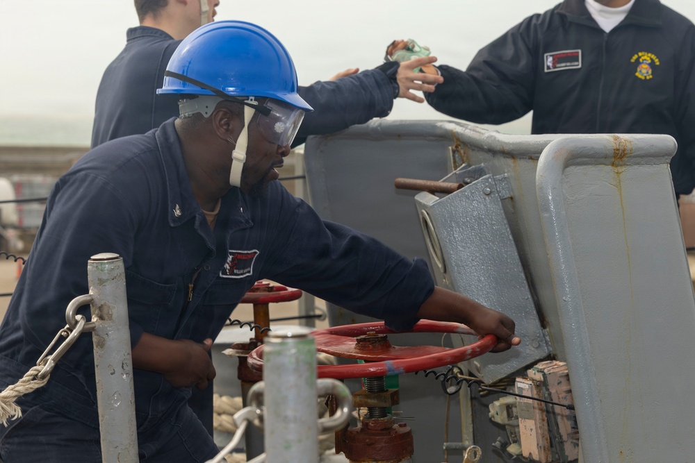 USS Bulkeley (DDG 84) departs Naval Station Rota, Spain to begin Patrol 5, Jan. 26, 2026