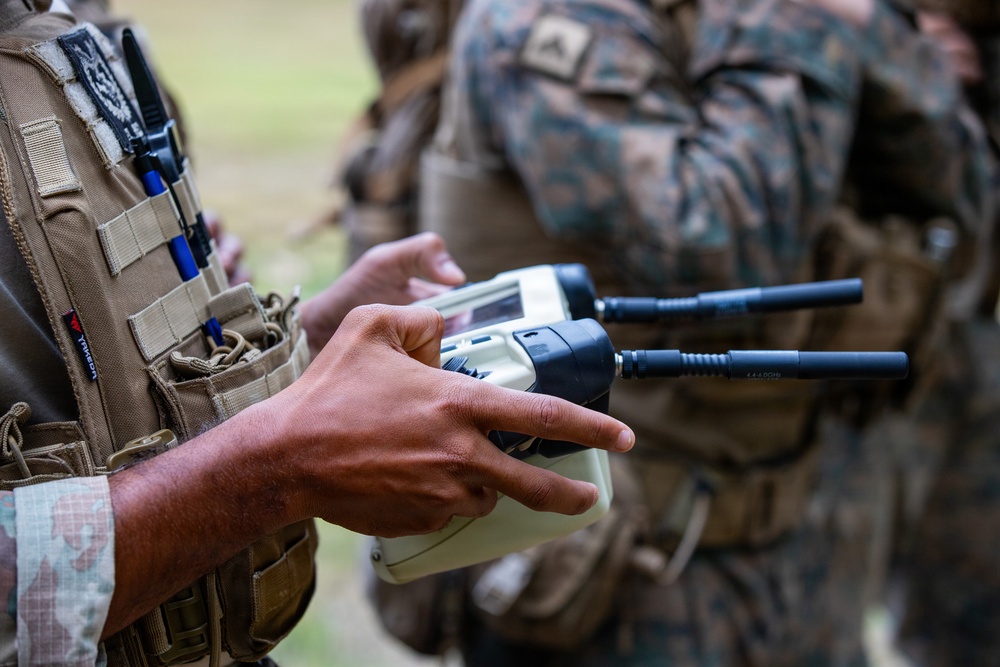 U.S. Marines and Panamanian Partners train on identifying explosive hazards