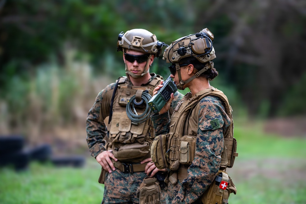 U.S. Marines and Panamanian Partners train on identifying explosive hazards