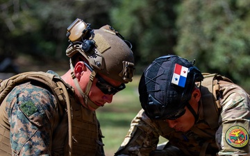 U.S. Marines and Panamanian Partners train on identifying explosive hazards