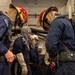 Ronald Reagan Sailors Install Berthing and Conduct Damage Control Drill