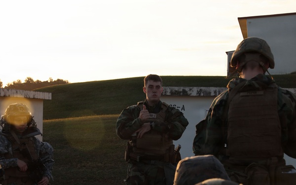CBRN Marines Conduct Site Assessment during Combined MCCRE