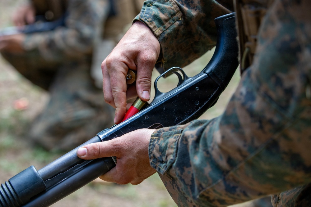 U.S. Marines and Panamanian Partners train on identifying explosive hazards