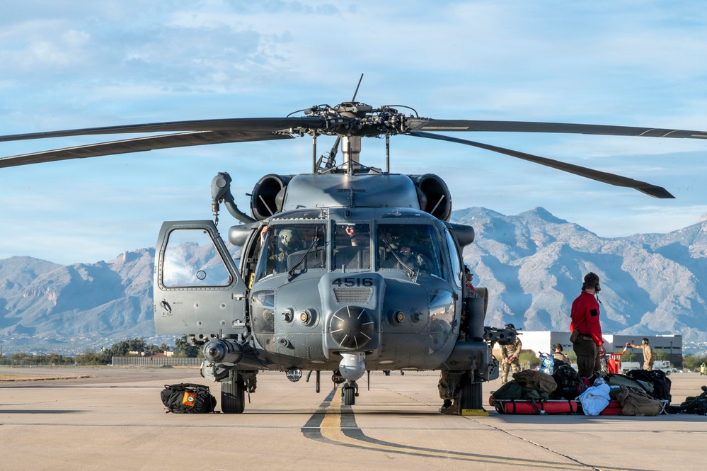 563rd Rescue Airmen save man off coast of Baja California, Mexico