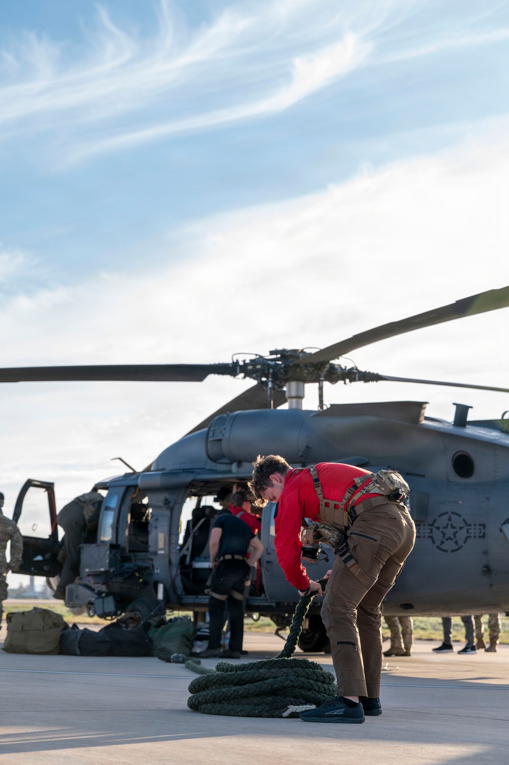 563rd Rescue Airmen save man off coast of Baja California, Mexico