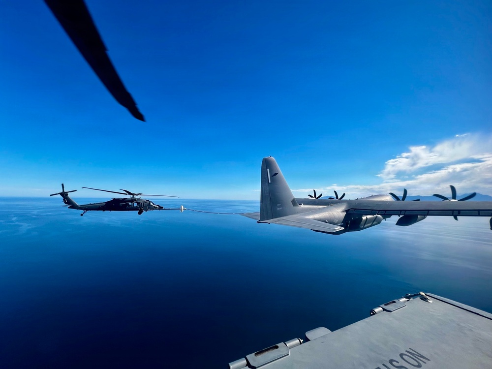 563rd Rescue Airmen save man off coast of Baja California, Mexico