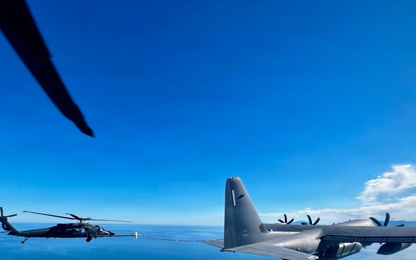 563rd Rescue Airmen save man off coast of Baja California, Mexico