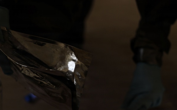 CBRN Marines Conduct Site Assessment during Combined MCCRE