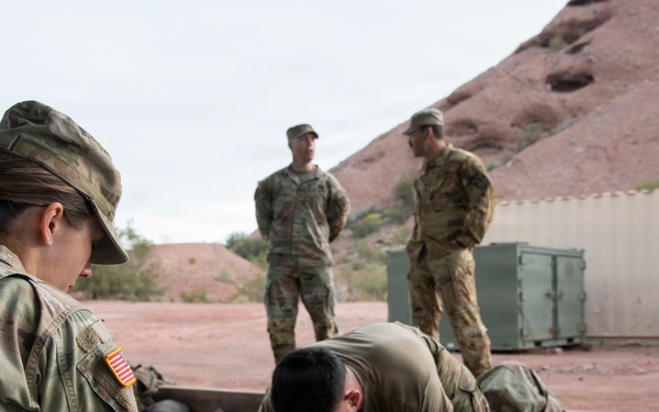Arizona Army National Guard Soldiers Compete in State Best Warrior Competition
