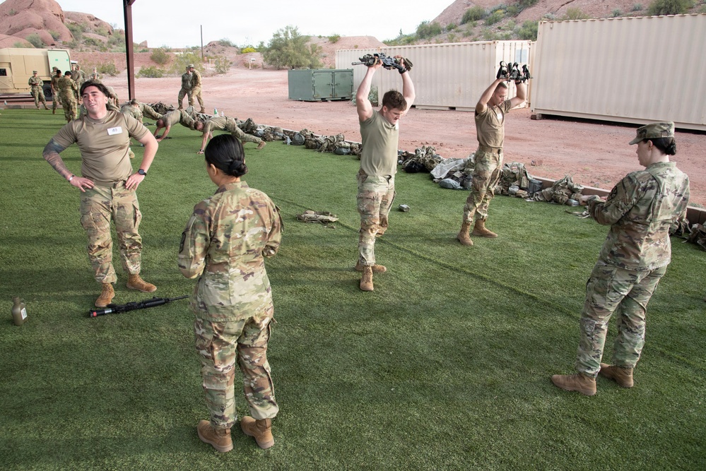 Arizona Army National Guard Soldiers Compete in State Best Warrior Competition
