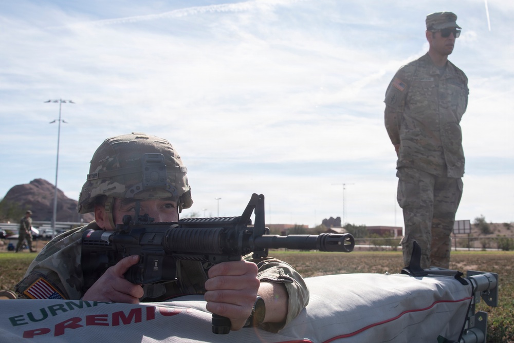 Arizona Army National Guard Soldiers Compete in State Best Warrior Competition