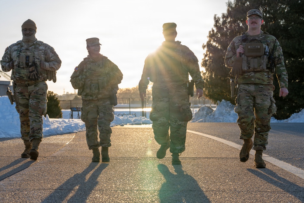 National Guard Presence Patrols Support Public Safety in Washington