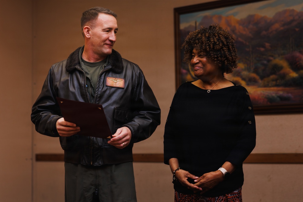 MCAS Yuma Civilian Human Resources Office Awards Presentation