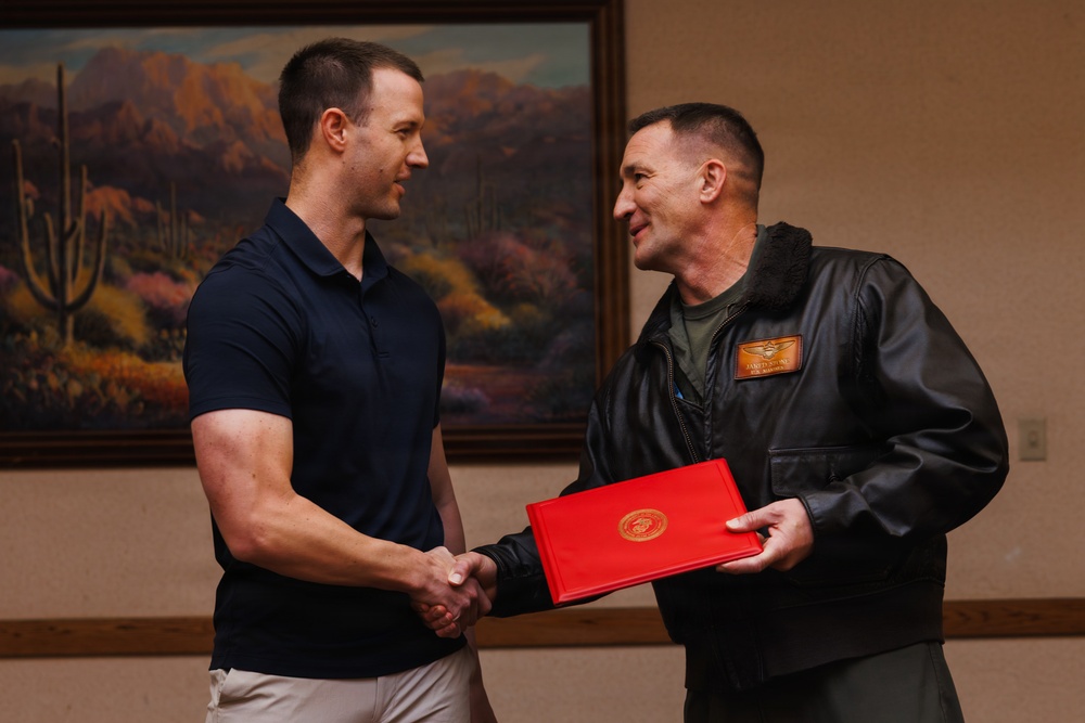 MCAS Yuma Civilian Human Resources Office Awards PresentationMCAS Yuma Civilian Human Resources Office Awards Presentation