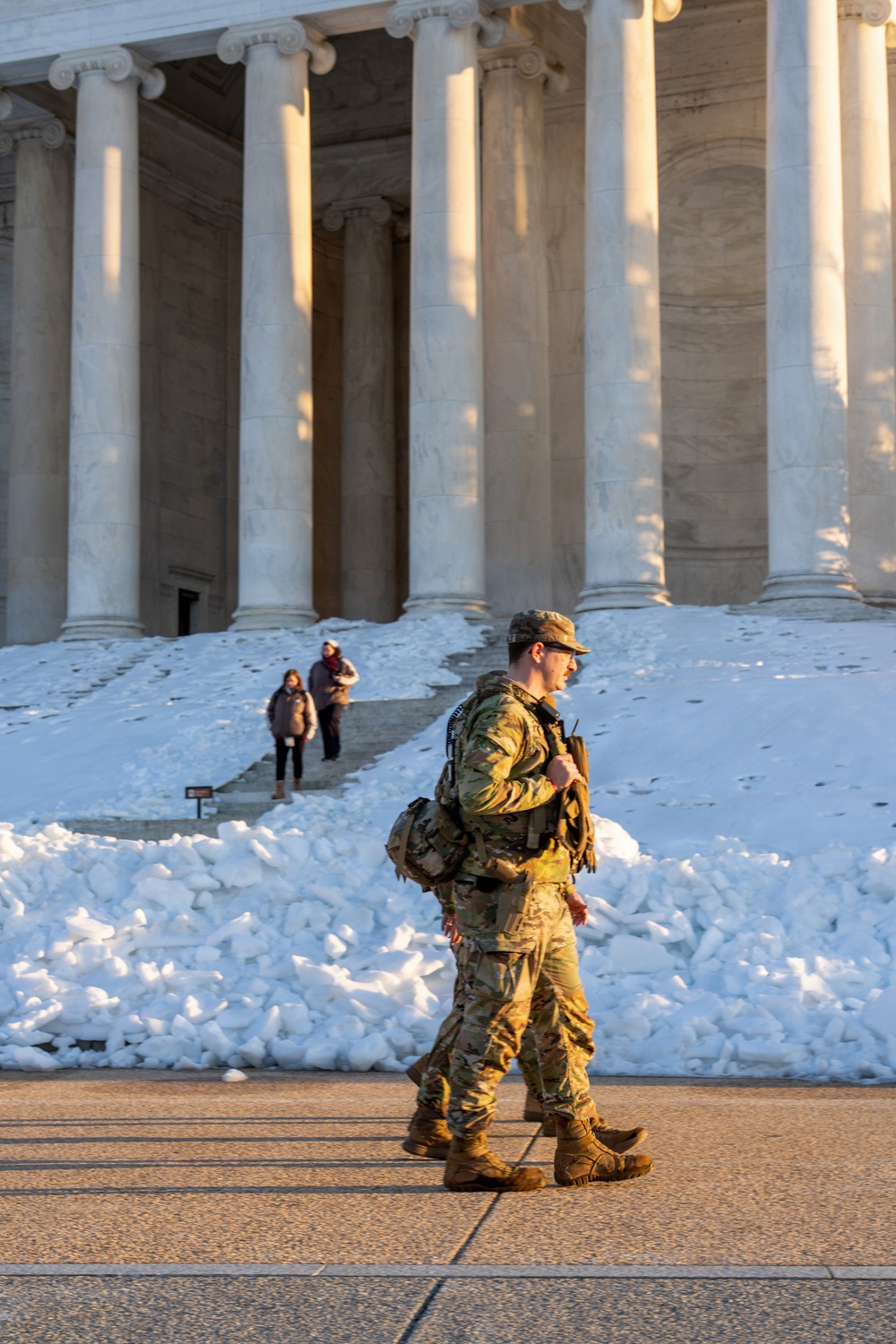 National Guard Presence Patrols Support Public Safety in Washington