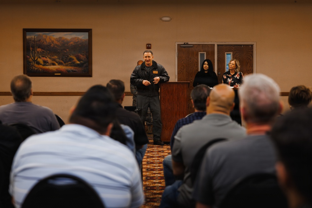 MCAS Yuma Civilian Human Resources Office Awards Presentation