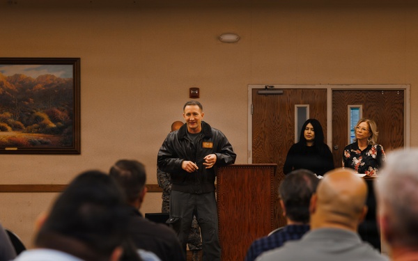 MCAS Yuma Civilian Human Resources Office Awards Presentation