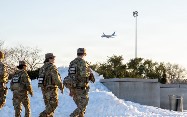 National Guard Presence Patrols Support Public Safety in Washington