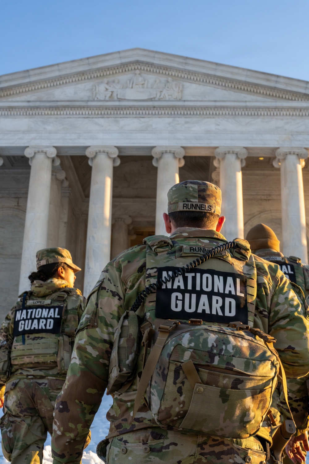 National Guard Presence Patrols Support Public Safety in Washington