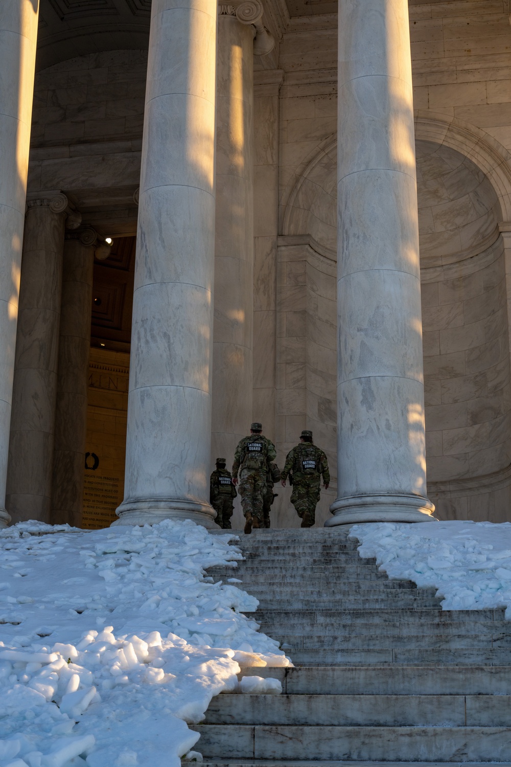 National Guard Presence Patrols Support Public Safety in Washington