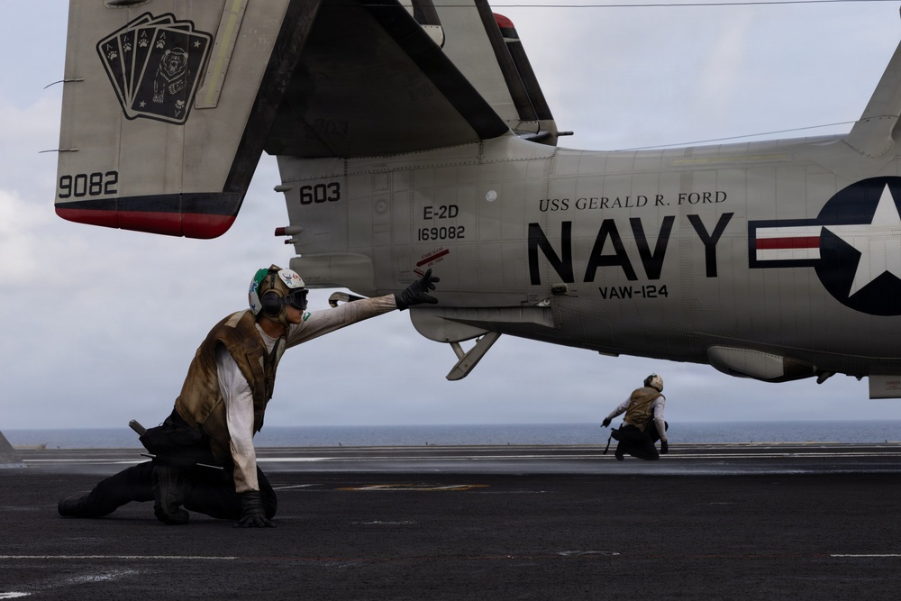 USS Gerald R. Ford (CVN 78) Flight Deck Operations