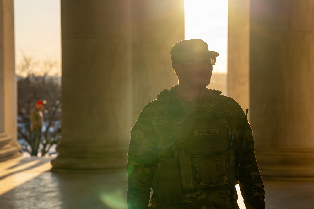 National Guard Presence Patrols Support Public Safety in Washington