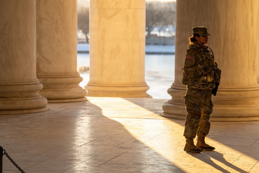 National Guard Presence Patrols Support Public Safety in Washington