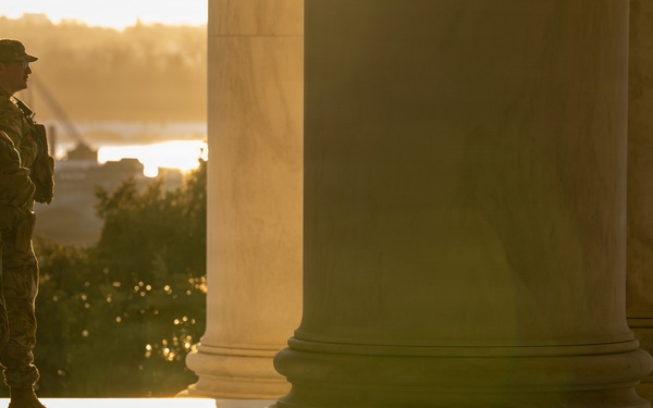 National Guard Presence Patrols Support Public Safety in Washington