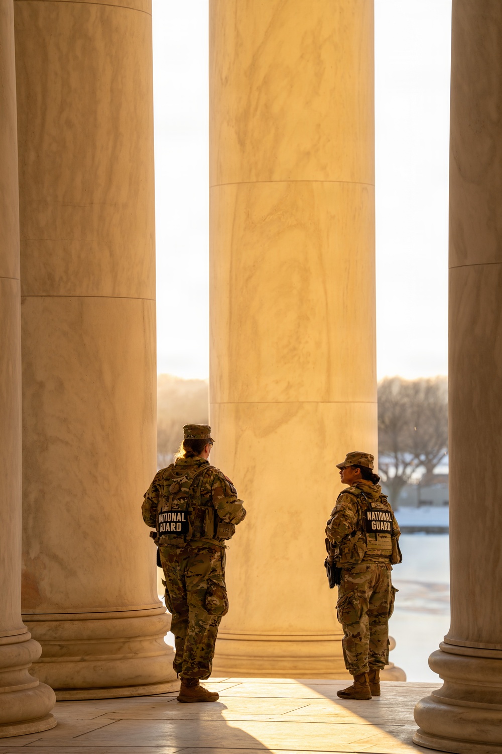 National Guard Presence Patrols Support Public Safety in Washington