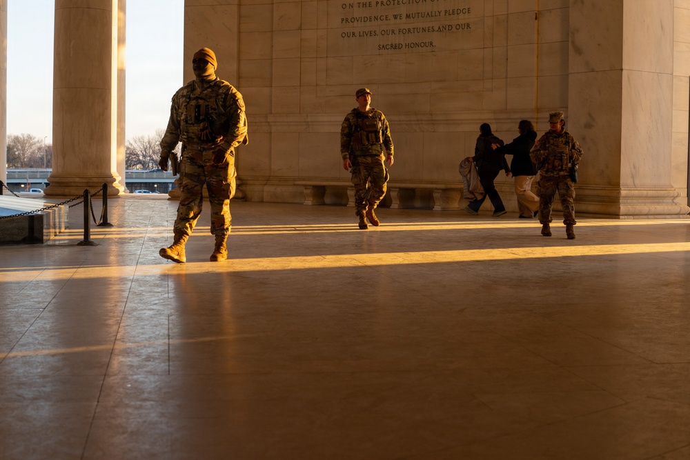 National Guard Presence Patrols Support Public Safety in Washington