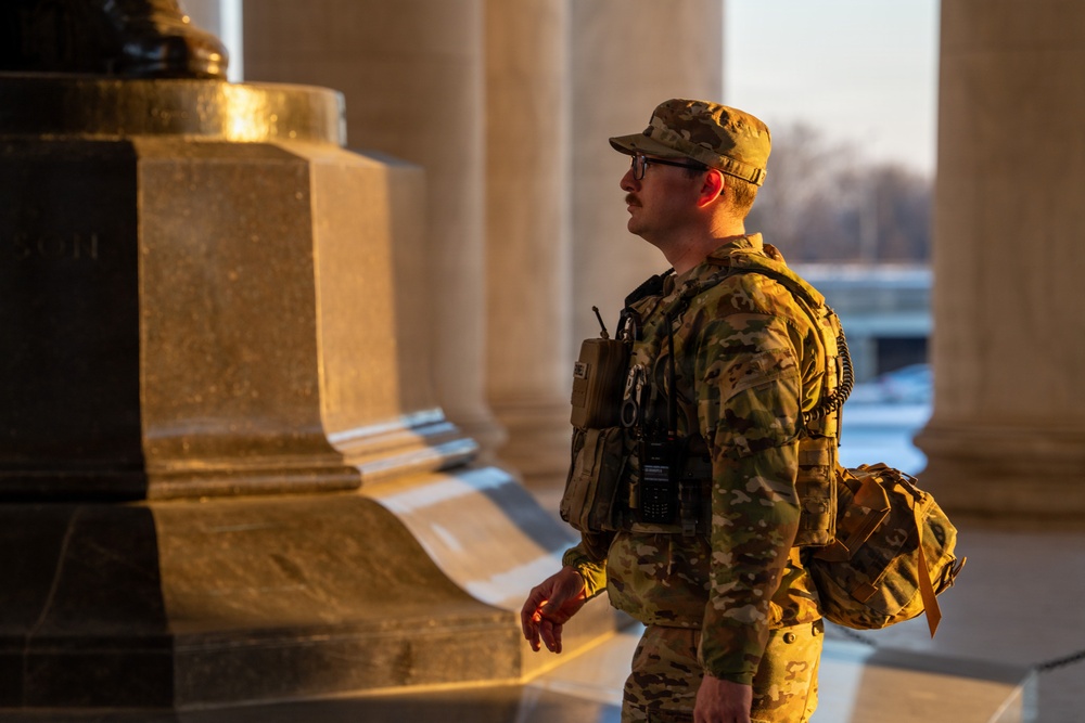 National Guard Presence Patrols Support Public Safety in Washington