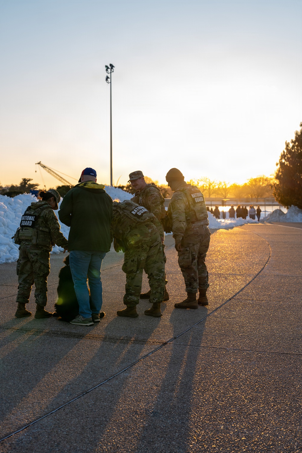 National Guard Presence Patrols Support Public Safety in Washington