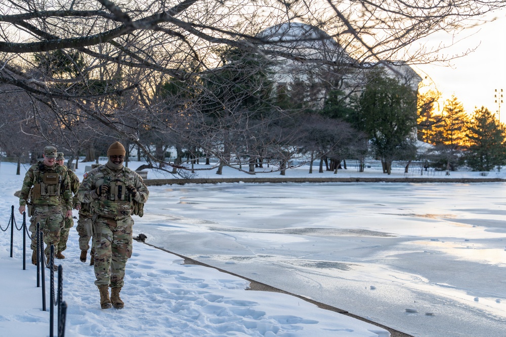 National Guard Presence Patrols Support Public Safety in Washington