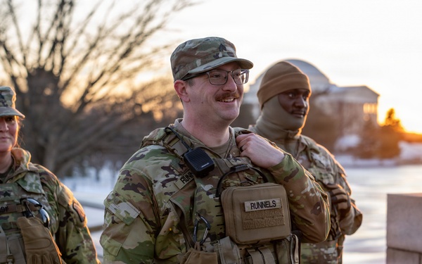National Guard Presence Patrols Support Public Safety in Washington