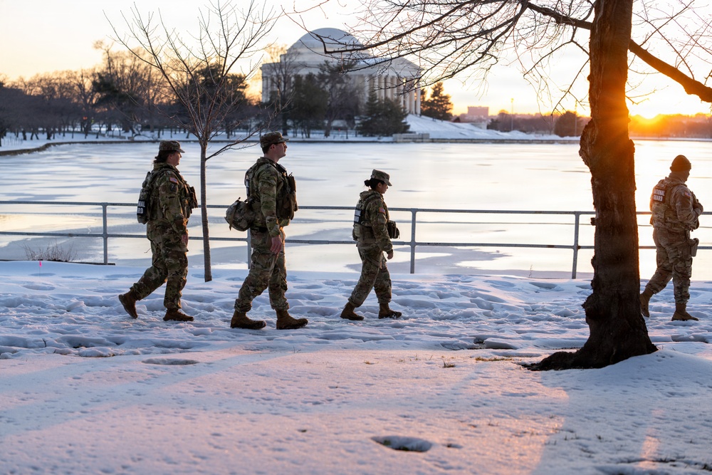 National Guard Presence Patrols Support Public Safety in Washington