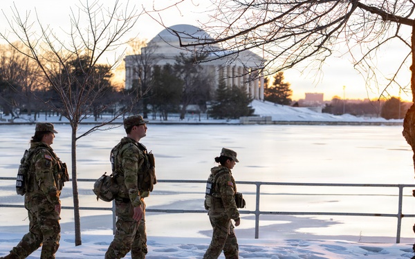 National Guard Presence Patrols Support Public Safety in Washington