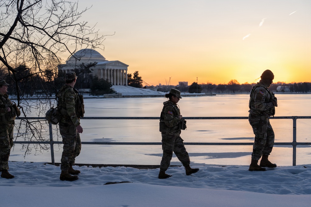 National Guard Presence Patrols Support Public Safety in Washington