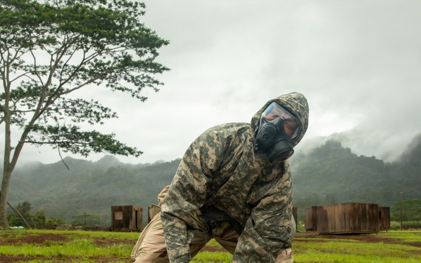 USARPAC EOD Day 1 Competition Lanes