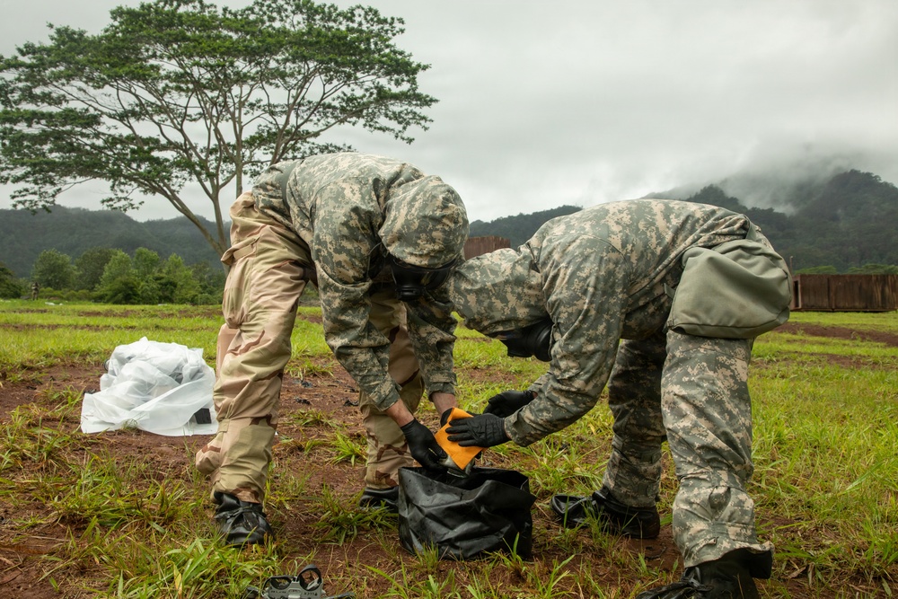 USARPAC EOD Day 1 Competition Lanes